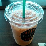 TULLY'S COFFEE Midori Nagano Ten - アイス豆乳ロイヤルミルクティー　５４０円