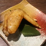 名古屋名物 名古屋めし食堂 丸八 - 名古屋コーチン手羽先唐揚げ 460円