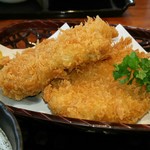 手打ちそばうどん 葉月 - ひれかつ