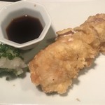 磯くら - 【2018.10.1】信玄鶏の天麩羅880円