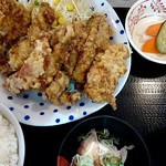 銀シャリ亭 - 天唐定食880円