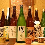 創作海鮮酒場 はる家 - ドリンク写真:日本酒も多種ご用意しております。