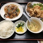 西屋 - 料理写真:小エビ天定食970円税込み