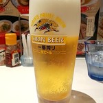 麺屋 匠 - 生ビール　480円