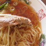 Ganso Nanbu Komugi Ramen Ajikyu Hanamaki Ginga Mo-Ru Ten - チャーシューアップ