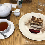 AfternoonTea TEAROOM Tenmanya Okayama Ten - アールグレイ(ミルク)&モンブラン