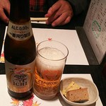 めしや仲とよ - ﾉﾝｱﾙｺｰﾙﾋﾞｰﾙ&お通し