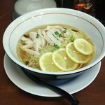 餃子の王将 - 冷やし炭酸檸檬拉麺