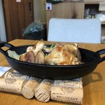 casual dining ta - 高原若鶏もも肉のグリルスキレット