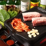 韓国料理 かん - 50mm分厚いサムギョプサル