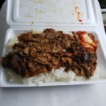 DELI Nishinariku Ten - 焼肉弁当特盛 640円なりです