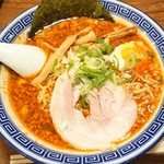 Menya Kusabi Koriyama Tomita Ten - 激辛蒙古醤 みそ豚骨麺