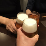 ラ プランシュ - 乾杯〜！