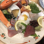 魚屋スタンドふじ - 魚盛り980円