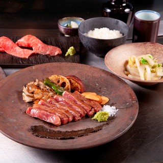 The ultimate dining experience. We have both Matsusaka beef and Kobe beef.