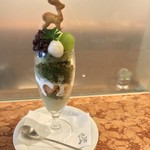 CAFE HAYASHIYA - tea's パフェ1,180円