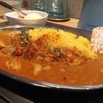 Indian Ryu Spice Kobo Tetsugaku Curry - チキンカレー￥900