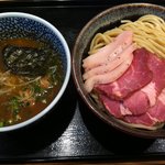 麺屋一燈 - 濃厚魚介チャーシューつけ麺950円+中盛50円 (200g→300g)　2011.09