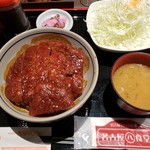 Yaba Ton Toyota T-Face Ten - みそカツ丼定食