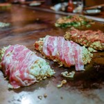 Okonomiyaki Imari Ebisu - ☆面白い作り方です(*^^)v☆