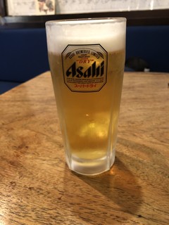 居酒屋 信濃 - 生ビール