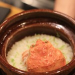 馳走菴 ひじり - 料理写真:せいこがにのご飯　のこっても持って帰れません