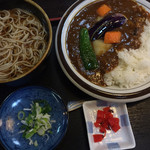 Ebisu An Hon Ten - カレーライス＋かけ800円