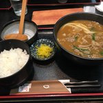 うどん 京屋 - カレー定食A(¥890)