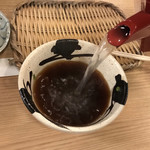 Teuchi Soba Kasuga - 蕎麦湯