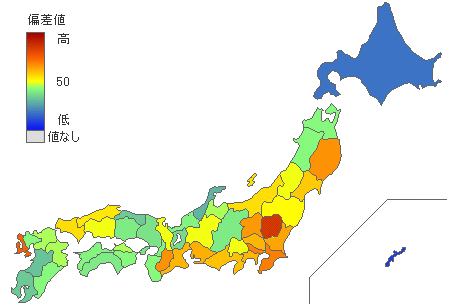 都道府県別イチゴ消費量 - とどラン