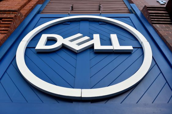 PARK CITY, UTAH - JANUARY 24: A sign for Dell computers is seen along Main Street during the 2019 Sundance Film Festival on January 24, 2019 in Park City, Utah. (Photo by David Becker/Getty Images)