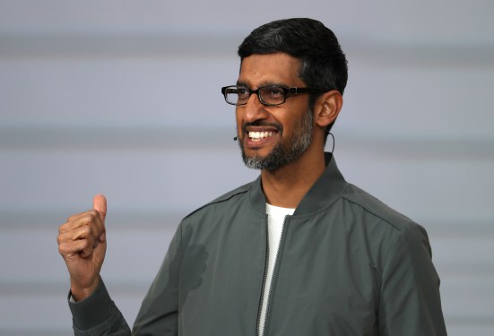 Google CEO Sundar Pichai