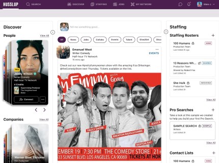 Media talent app HUSSLUP shuts down as workers in Hollywood continue to face job slowdown