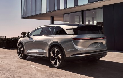 Lucid Motors’ Gravity SUV will have Tesla charging built in