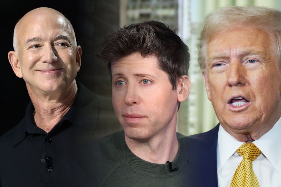 Bezos, Altman, Trump