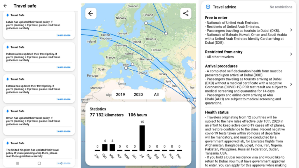 How I Used App in the Air to Navigate Covid-19 Travel | Gloria Atanmo - TheBlogAbroad.com