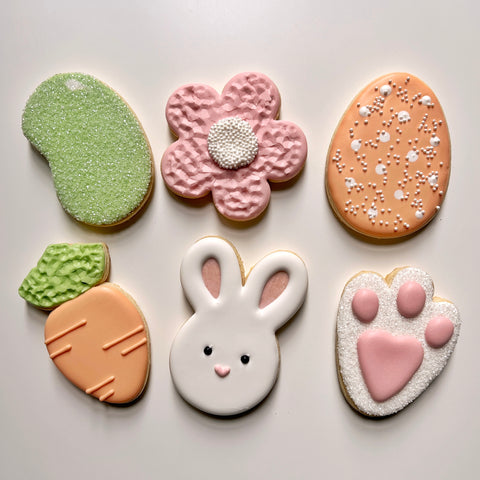 BEGINNER EASTER BUNNY ~ Online Cookie Decorating Class