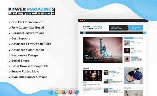 WordPress Magazine Theme