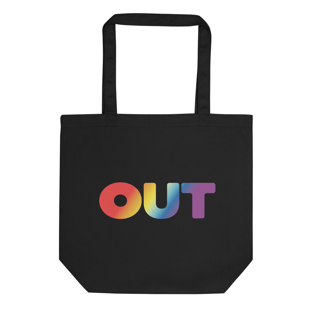 Out Rainbow Eco Tote Bag