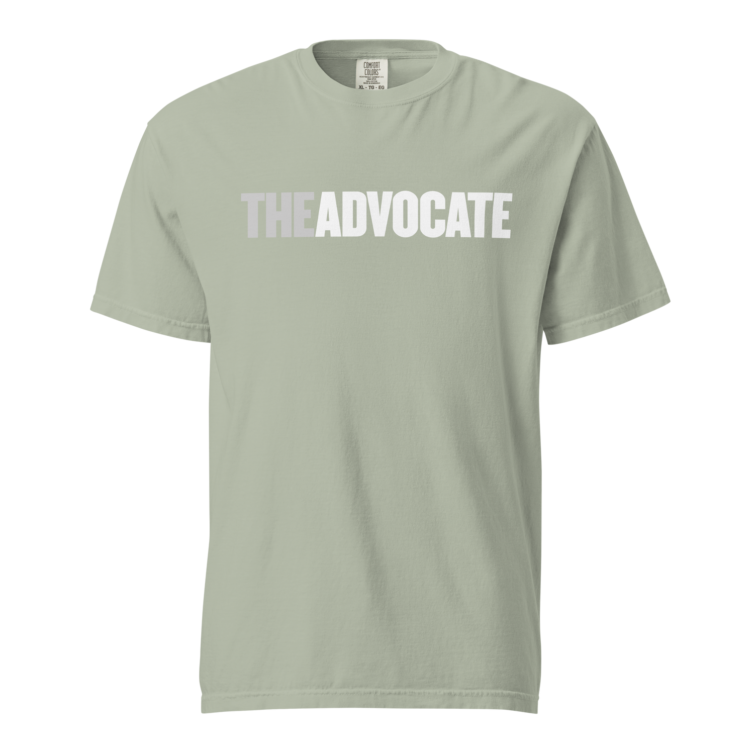 The Advocate Unisex Garment-dyed Heavyweight T-shirt