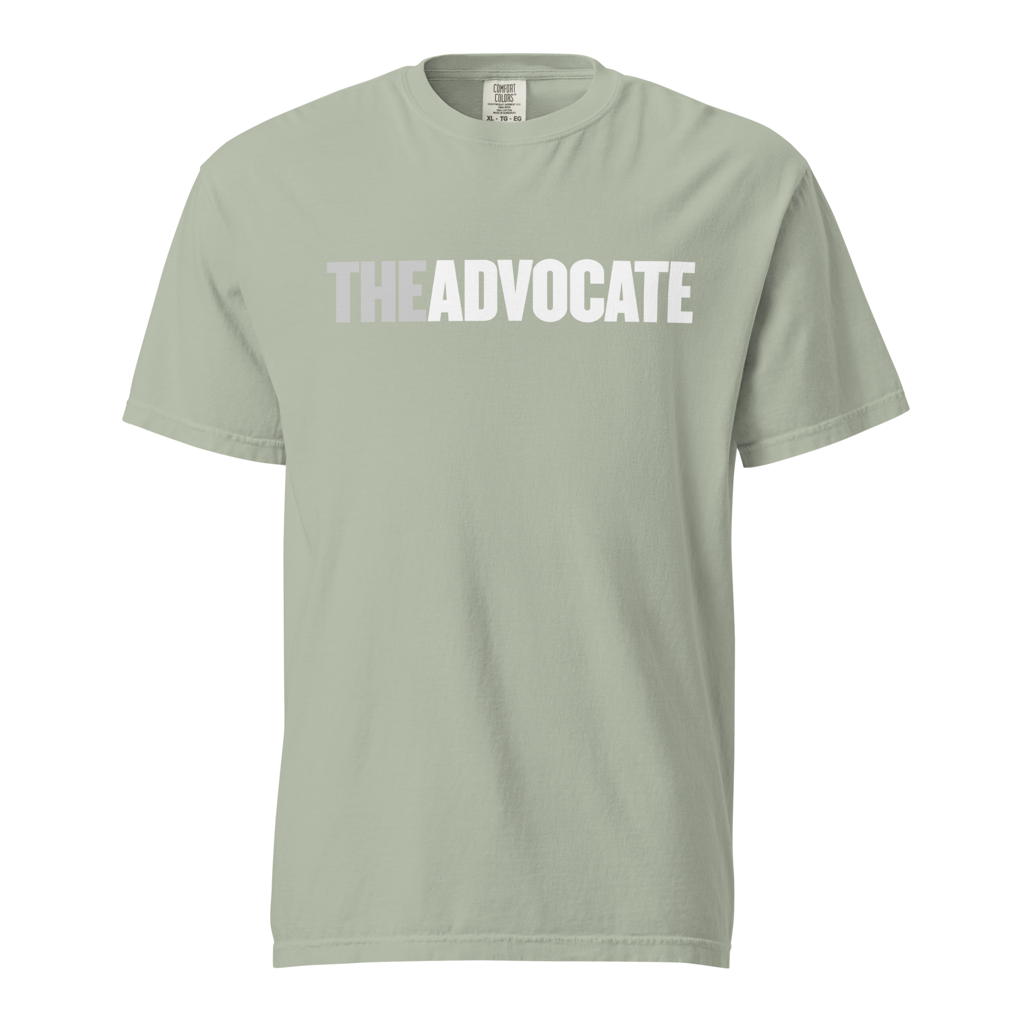 The Advocate Unisex Garment-dyed Heavyweight T-shirt