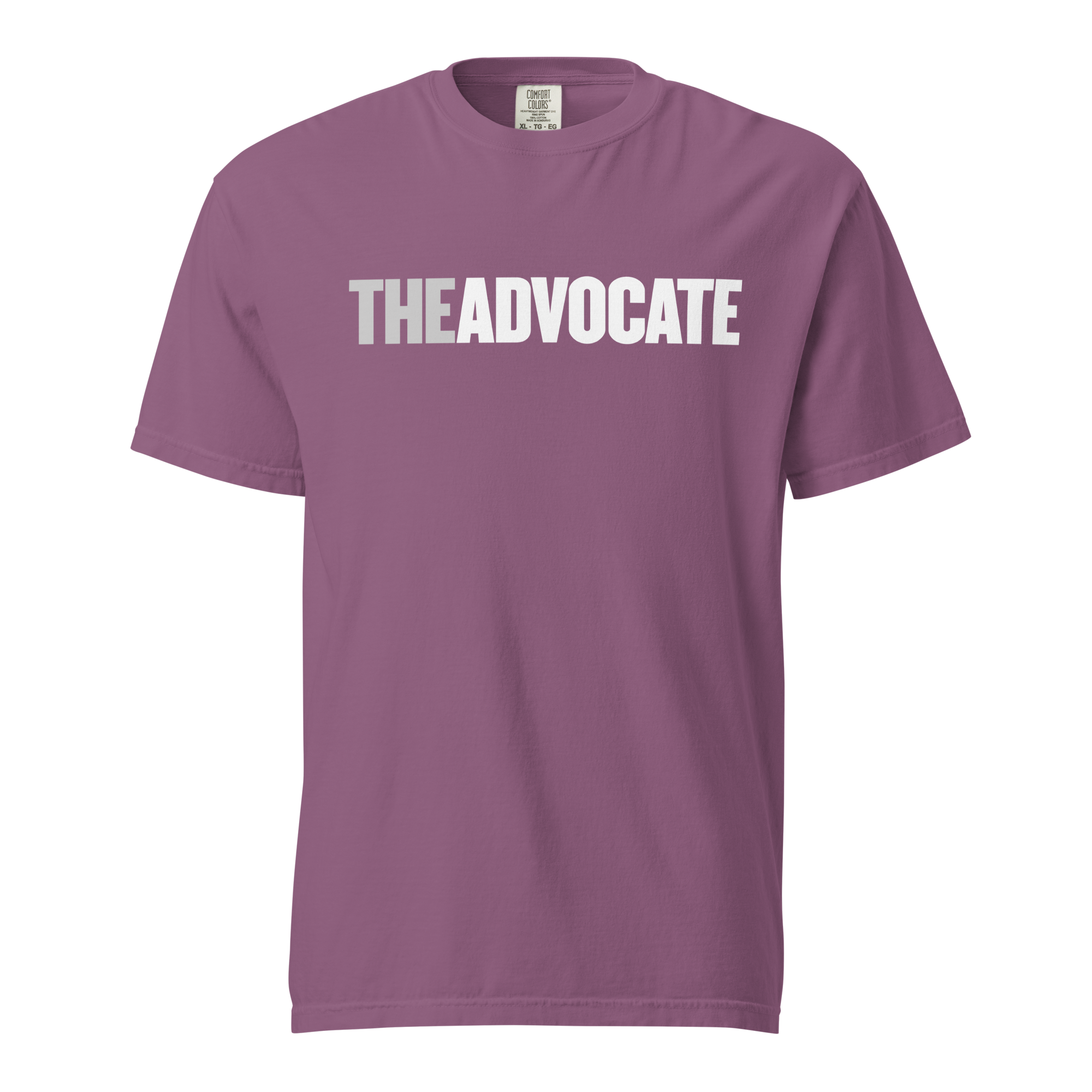 The Advocate Unisex Garment-dyed Heavyweight T-shirt