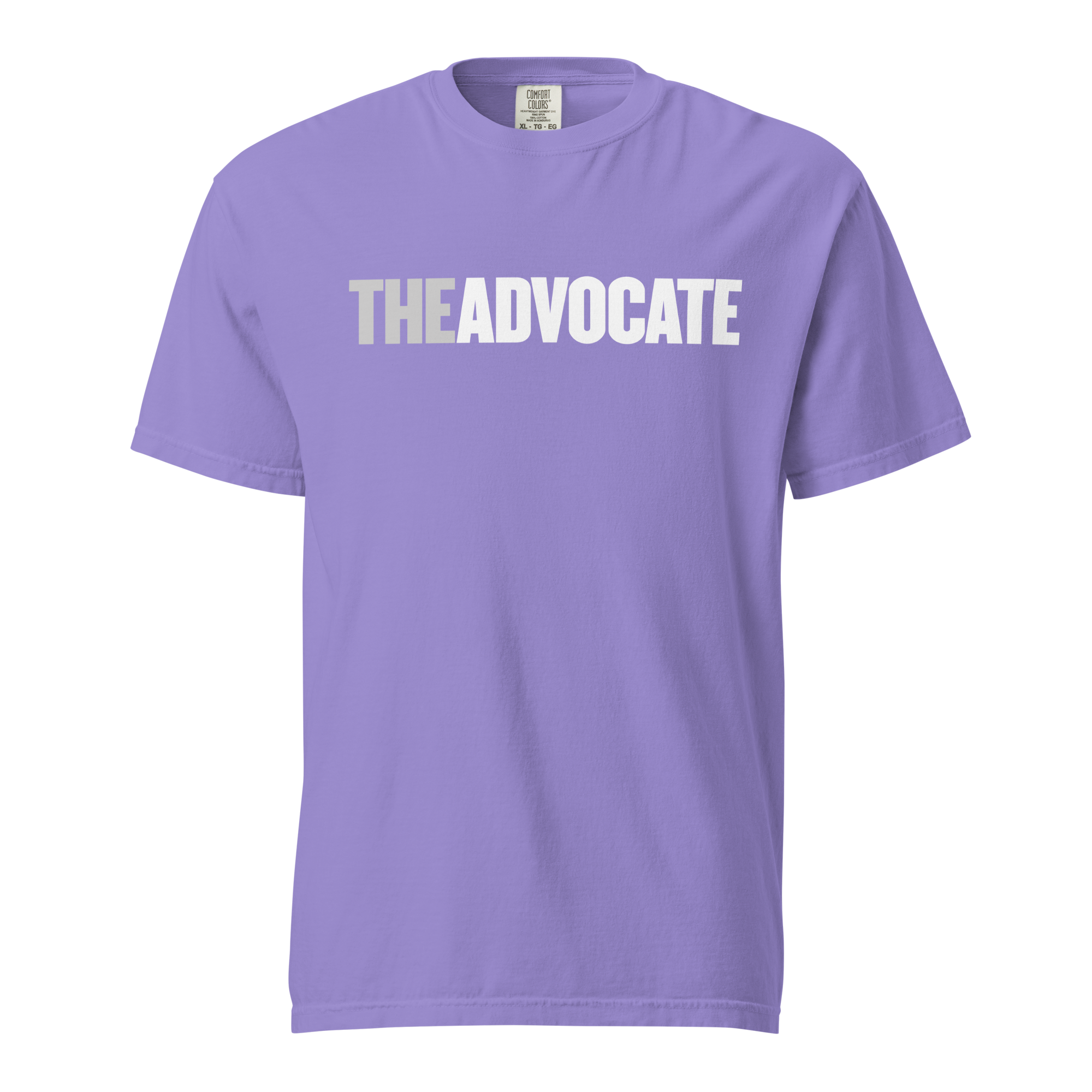 The Advocate Unisex Garment-dyed Heavyweight T-shirt