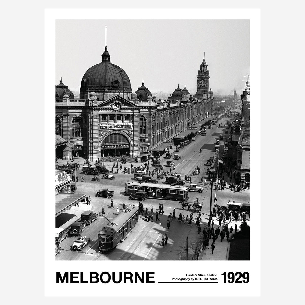 Flinders Street Station, 1929