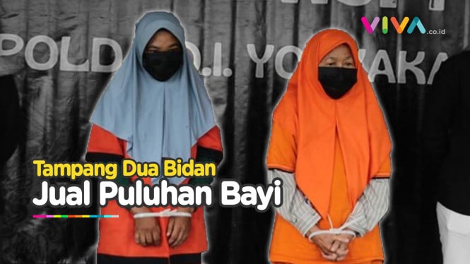 Biadab! Dua Bidan Tega Jual Bayi Selama 14 Tahun