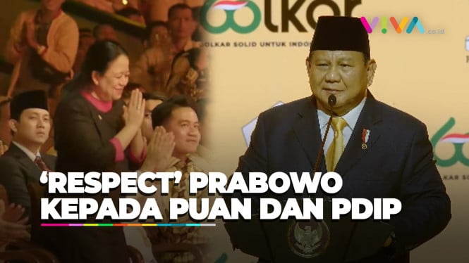 Mesra, Prabowo Nyaman Ada Puan di Tengah Kader Golkar