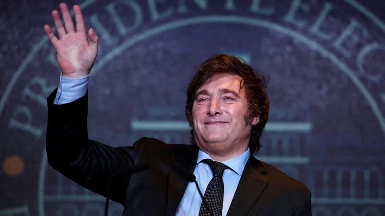 Cuánto mide Javier Milei, el nuevo presidente de la Argentina (Foto: Reuters - Agustín Marcarian).