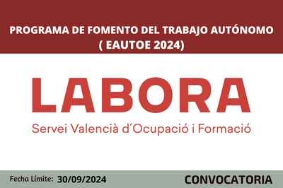 EAUTOE 2024 - Programa de Fomento del Trabajo Aut�nomo 