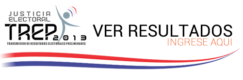 Resultados TREP Elecciones Generales 2013 - Justicia Electoral