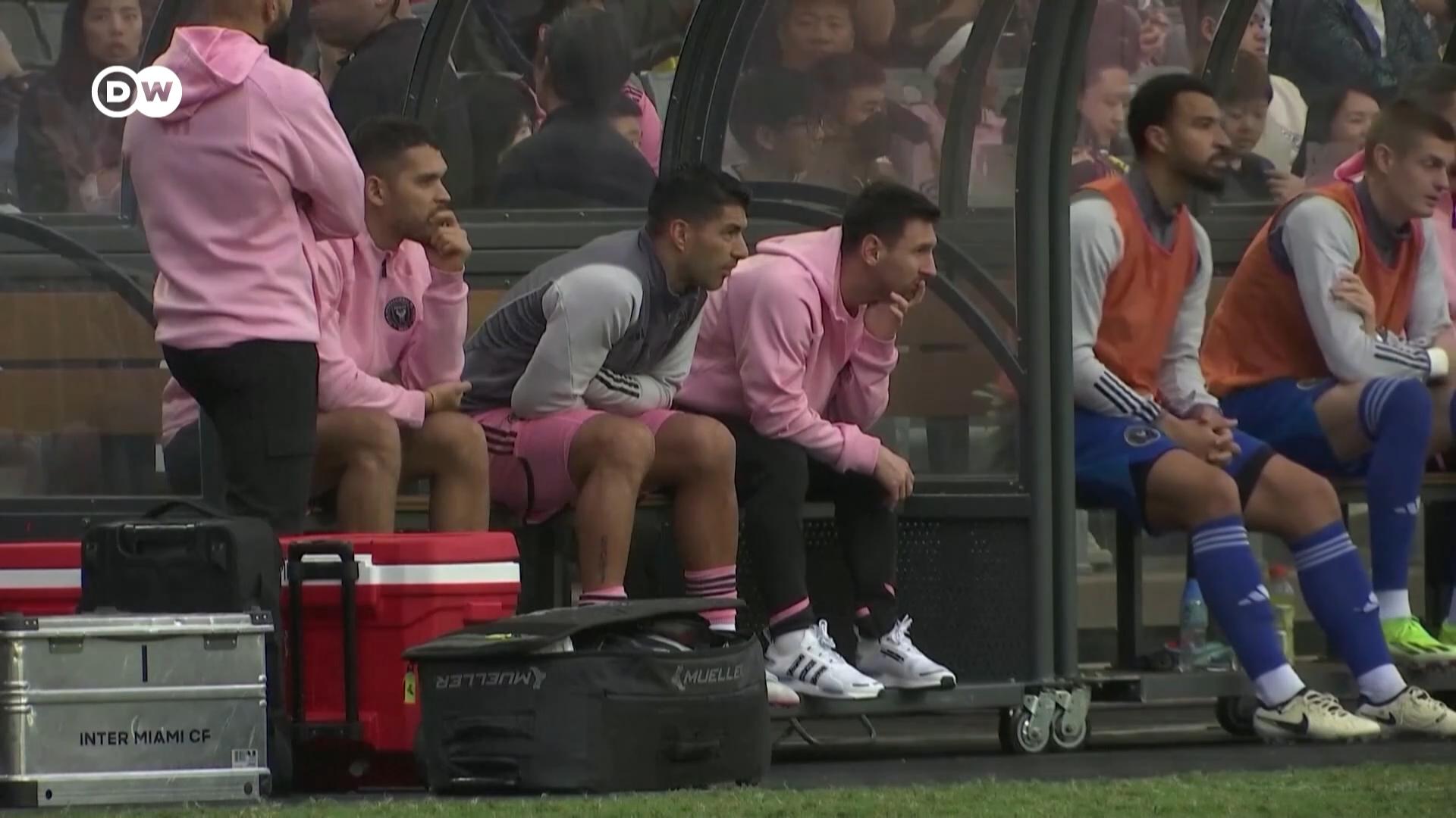 梅西香港友谊赛没上场 中港球迷不满